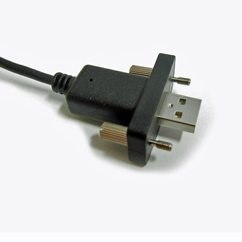 Cavo-USB-A-B-Plug-viti-pannello-2.0