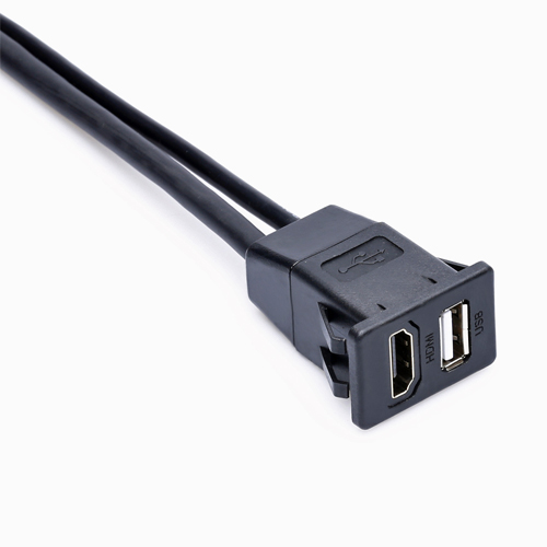 HDMI-USB-2.0-3.1-hi-speed-snap-in-cavo-panel-mount