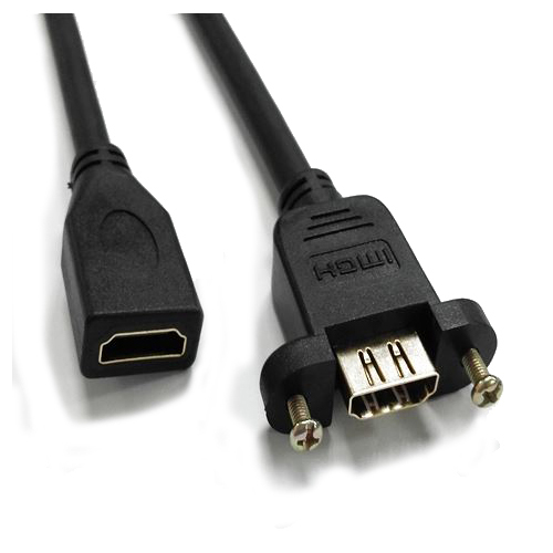 HDMI-cavo-plunga-maschio-femmina-jack-plug-pannello-costampato