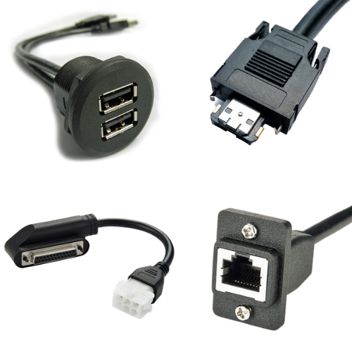 Cavi I/O: USB, RJ45, HDMI, SATA e da pannello